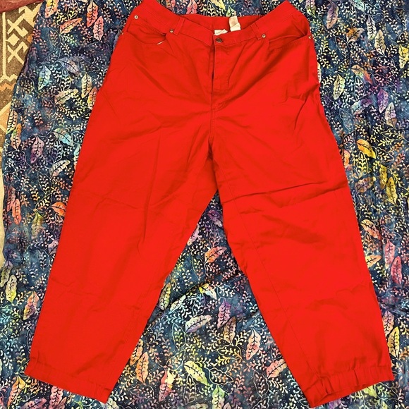 Emma James Woman A Liz Claiborne Company Red Jeans size 16W - Picture 1 of 4
